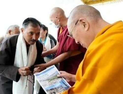 Munsel School visit to the Dalai Lama